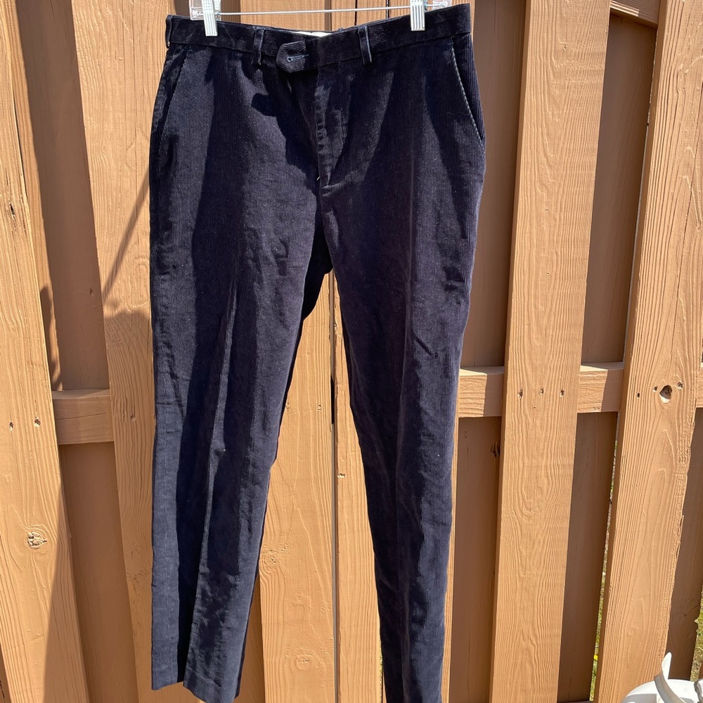 Ralph Lauren Navy Blue Corduroys